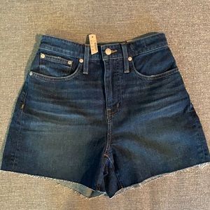 Madewell High Rise Denim Shorts